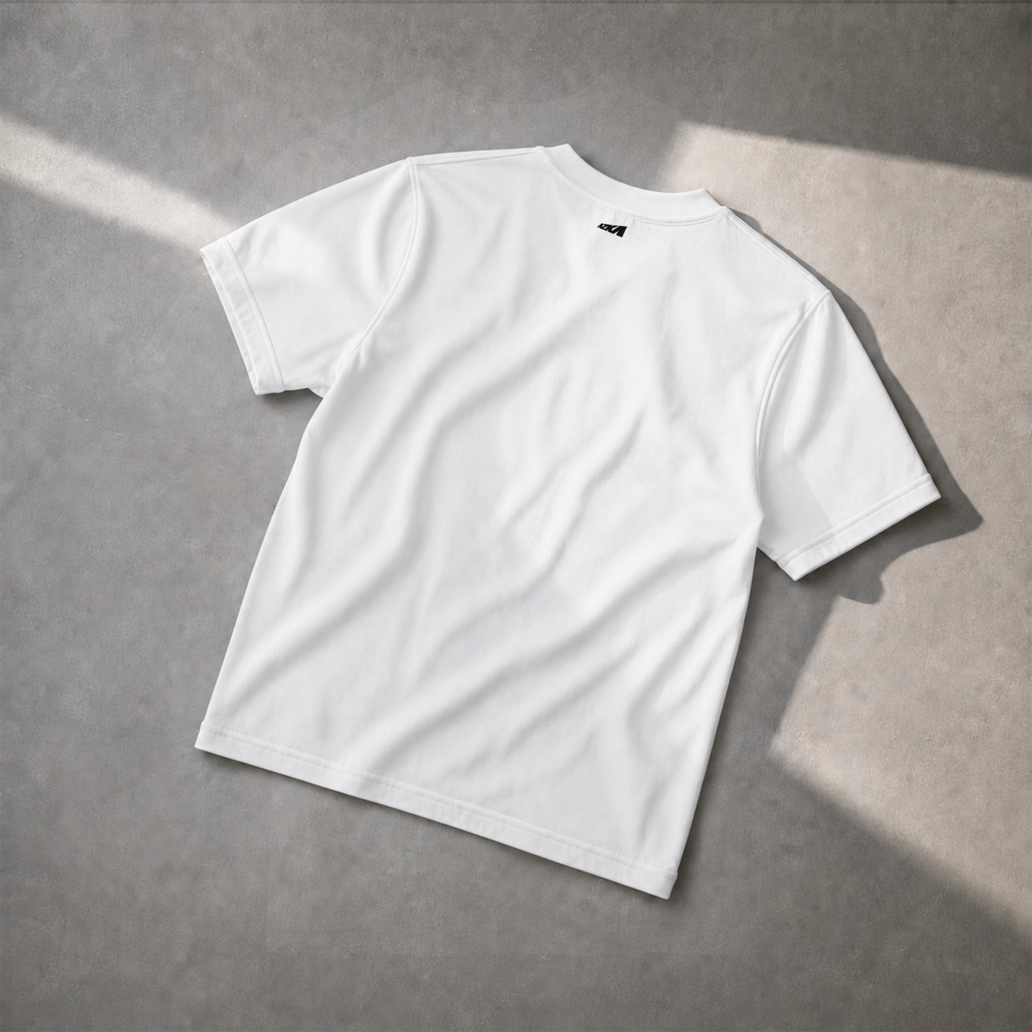 Everyday White T-shirt —  Black Azka