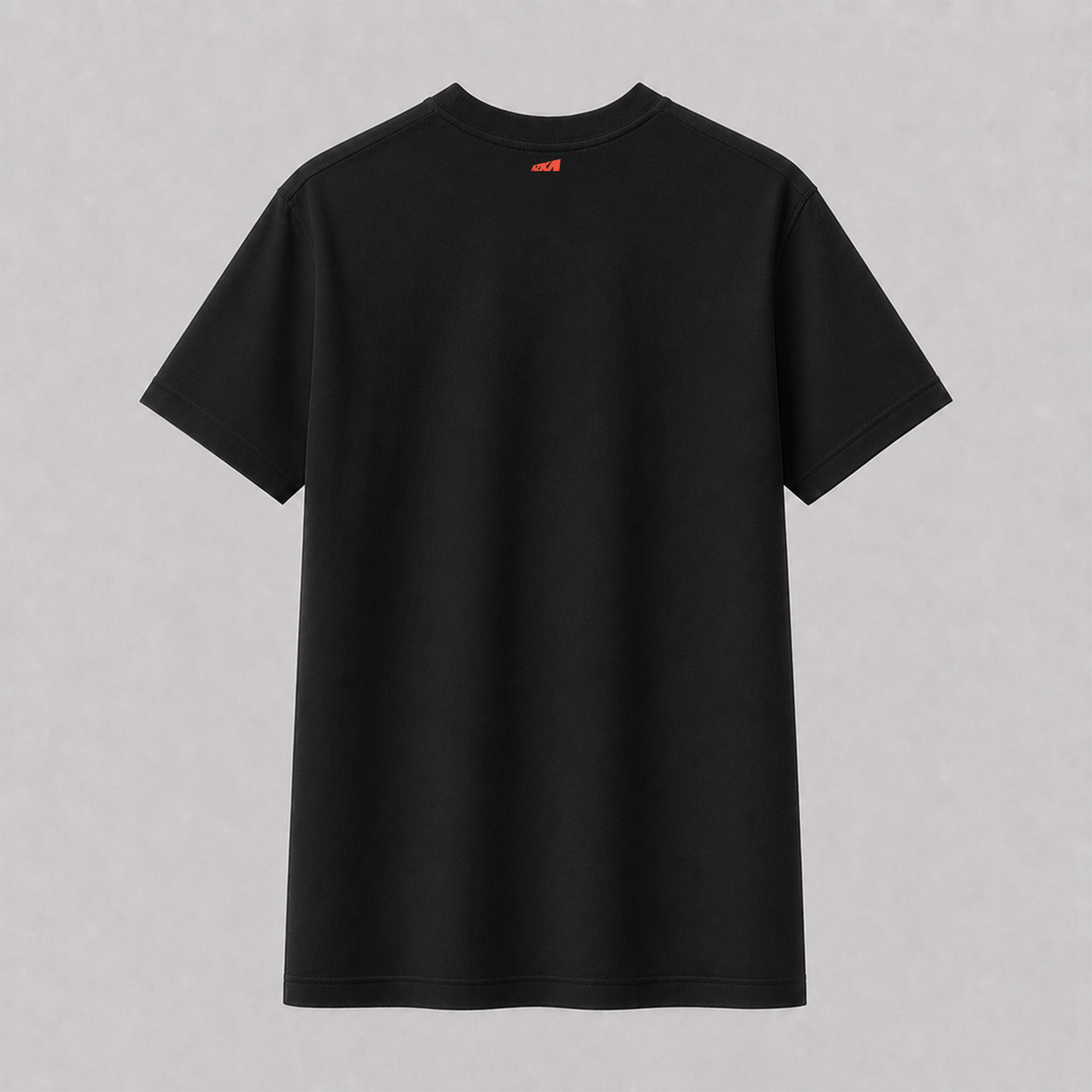 Everyday Black T-shirt —  Orange Azka