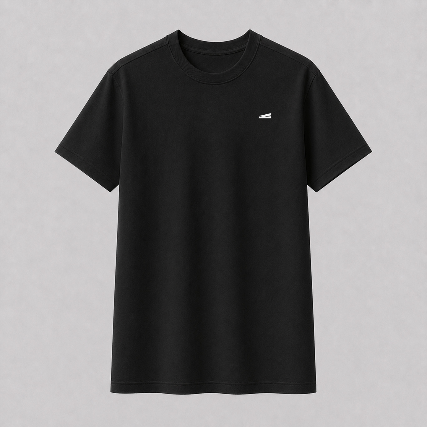 Everyday Black T-shirt —  White Azka